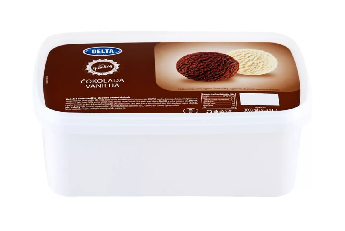DELTA Sladoled 2 L Akcija u trgovini Kaufland