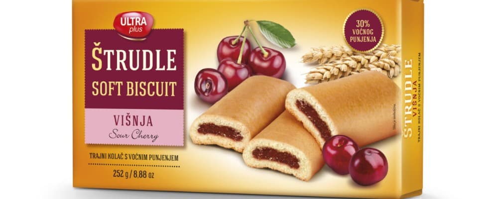 Štrudlice biskvit 252 g Akcija u trgovini Kaufland