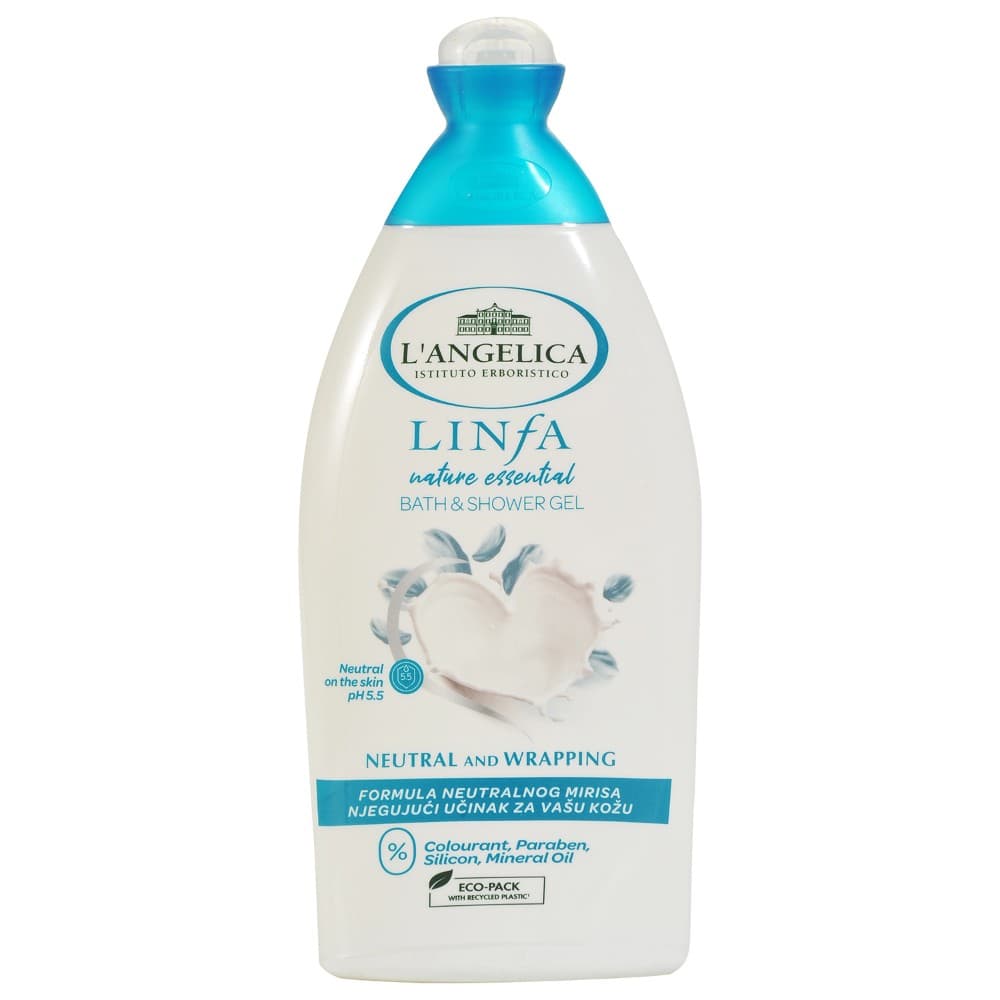 L'Angelica gel za tuširanje Linfa Neutral 500 ml Akcija u trgovini Dm
