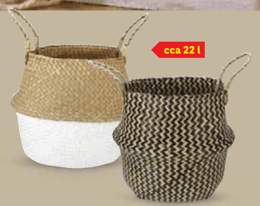 Livarno Dekorativna košara cca 22 l - Akcija u trgovini Lidl