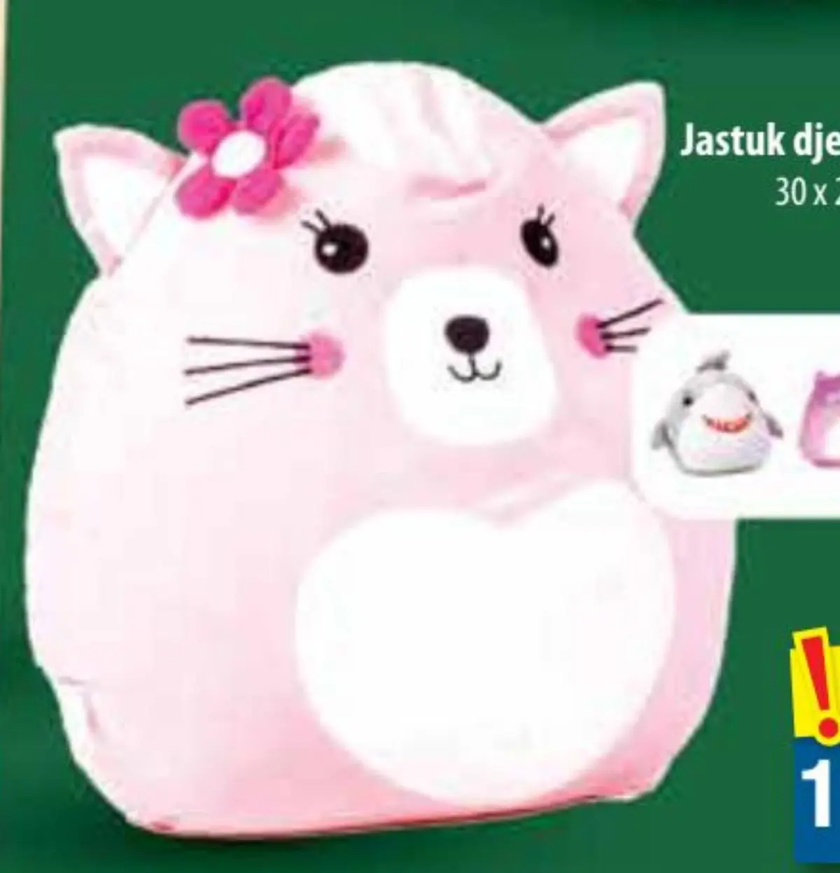 Jastuk dječji Smooshie S 30 x 25 x 32 cm Akcija u trgovini NTL