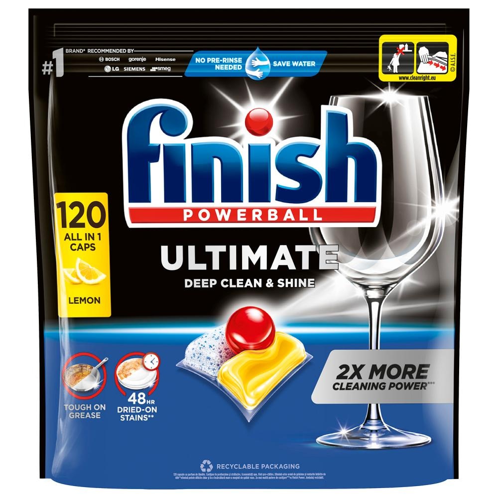 Finish Kapsule Ultimate Lemon 120 kom - Akcija u trgovini Metro