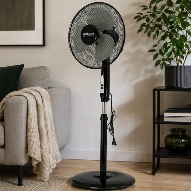 Ventilator Floor 40 W, 40 cm Volteno - Akcija u trgovini Merkury