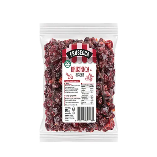 Frusecca brusnica sušena 400 g Akcija u trgovini Studenac