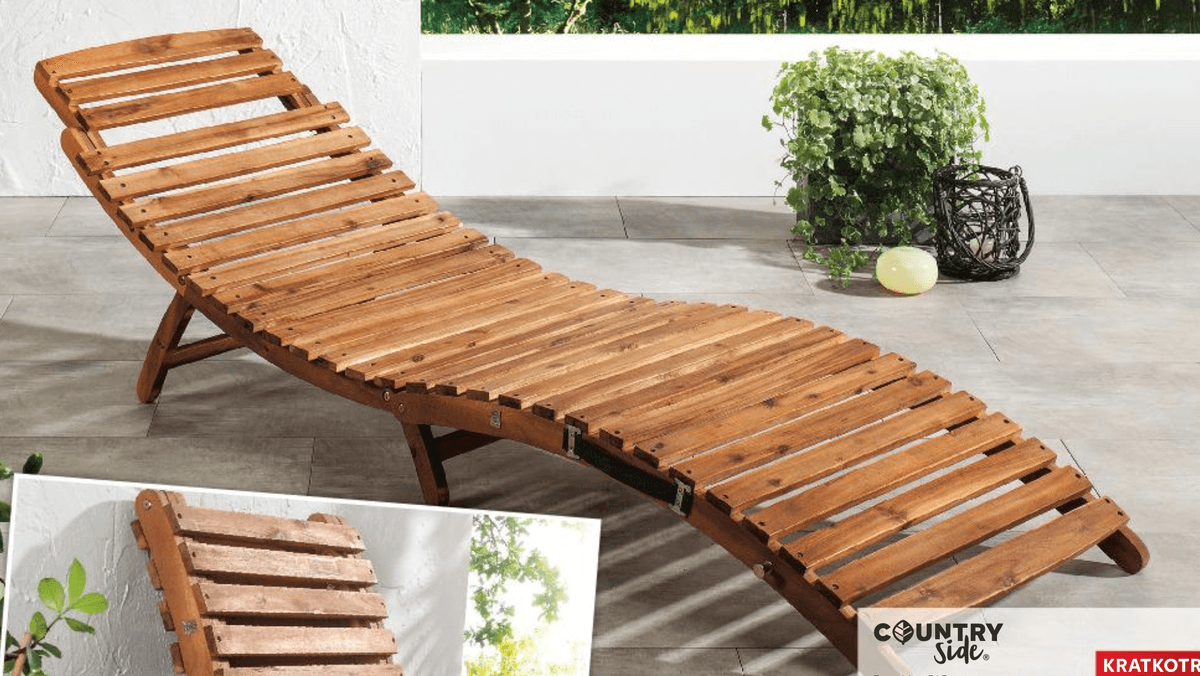 Ležaljka COUNTRY Side - Akcija u trgovini Kaufland