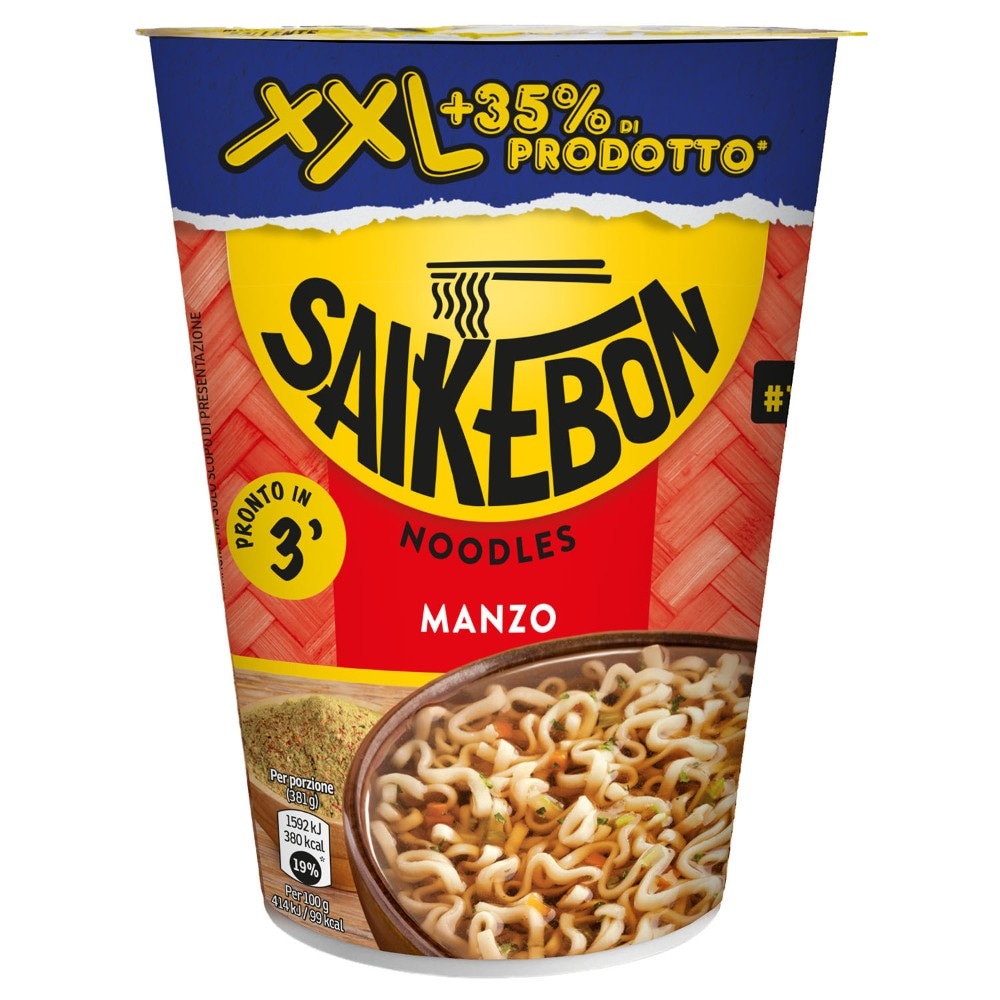 Saikebon Rezanci s povrćem 59g - Akcija u trgovini Žabac