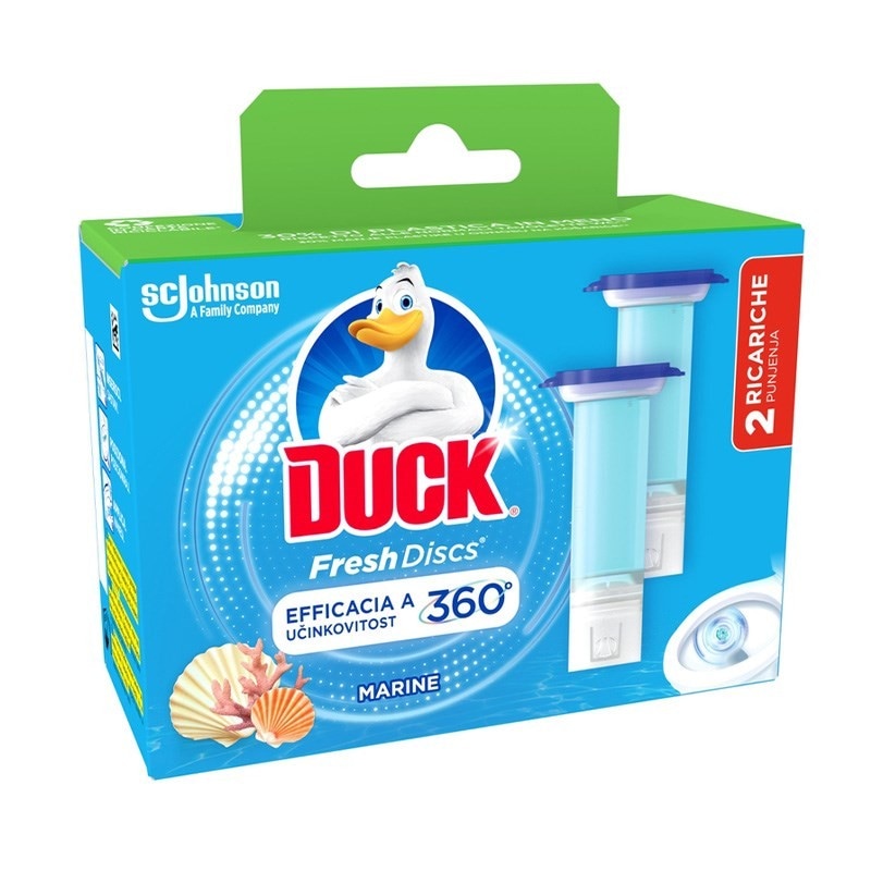 Osvježivač za WC školjku baza + refil Duck pak Akcija u trgovini KTC