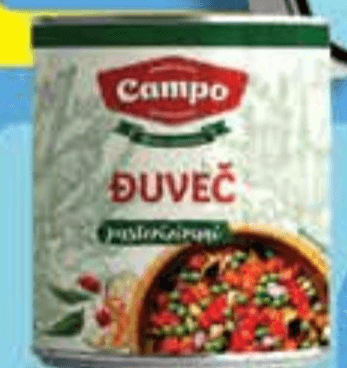 Campo đuveč 850 g Akcija u trgovini Plodine