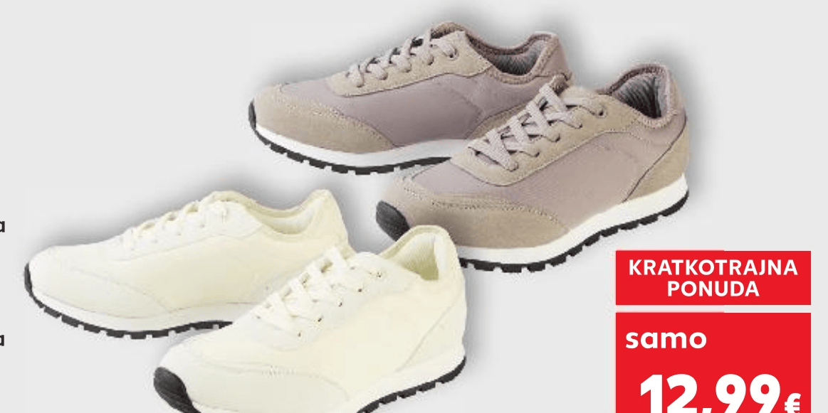 Ženske tenisice Oyanda - Akcija u trgovini Kaufland