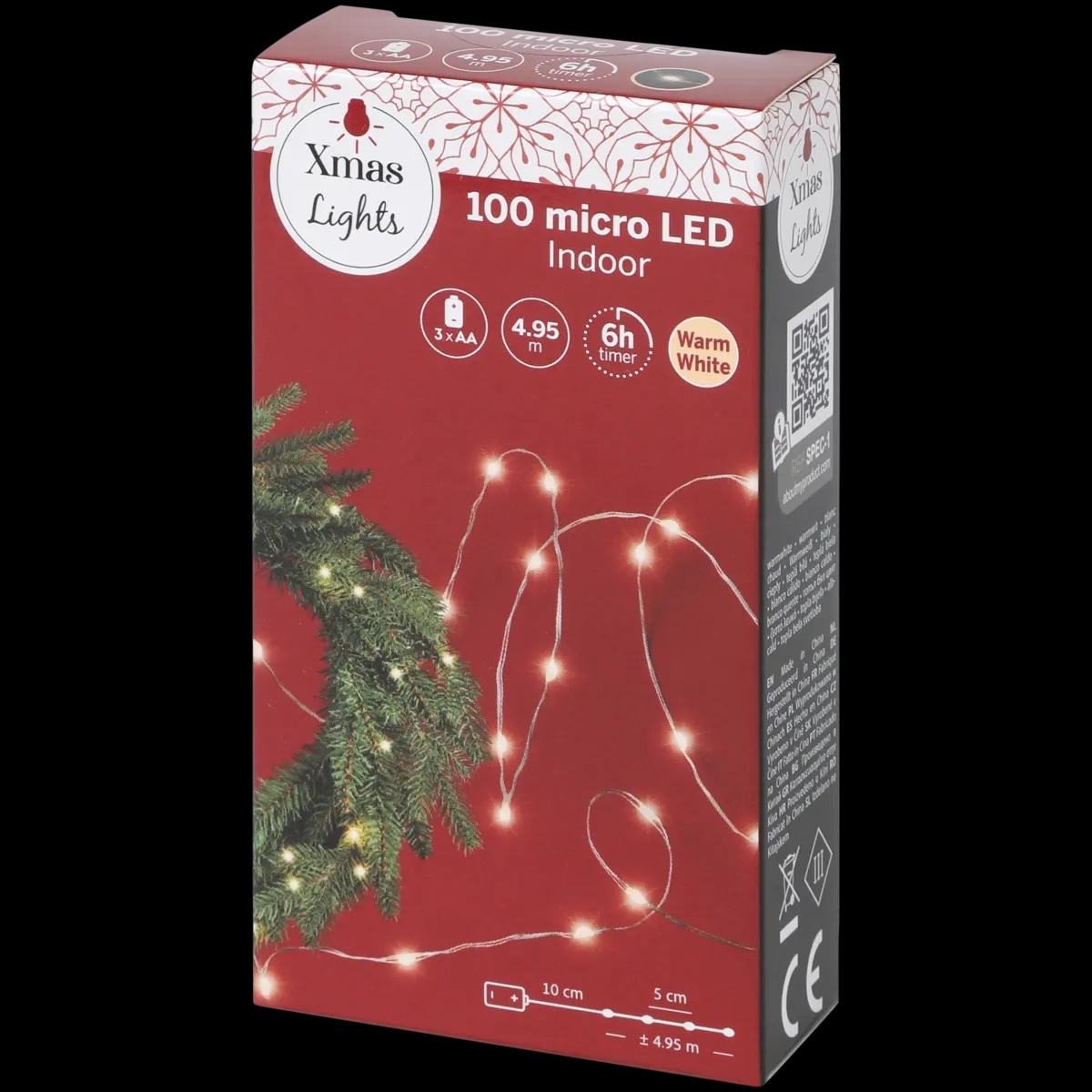 Rasvjetni lanac 100 LED sijalica 4,95 m Xmas Lights Akcija u trgovini Action