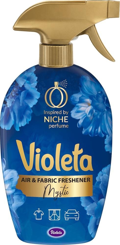 Violeta osvježivač tkanine i prostora Mystic ili Gold 480 ml Akcija u trgovini Plodine