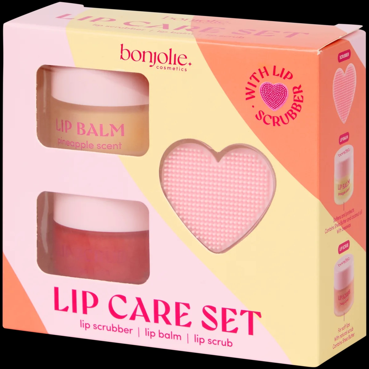 Bonjolie Komplet za njegu usana 3-dijelno | 2 x 15 grama - Akcija u trgovini Action