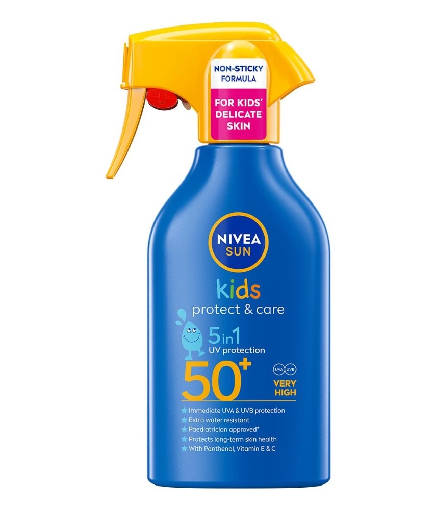 Sredstvo za sunčanje Nivea protect & moisture kids SPF 50+ trigger 250 ml - Akcija u trgovini KTC