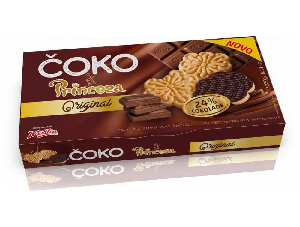 Koestlin Princeza čajno pecivo 230 g Akcija u trgovini Ribola