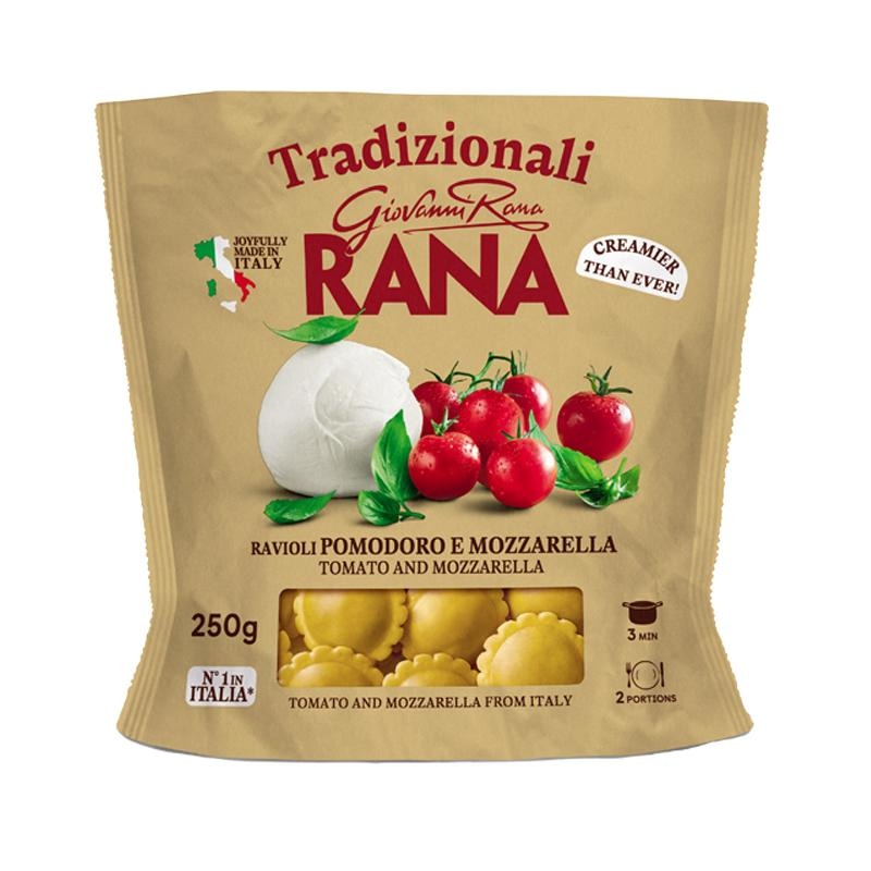 Rana Ravioli Pomodoro e Mozzarella 250g - Akcija u trgovini Žabac