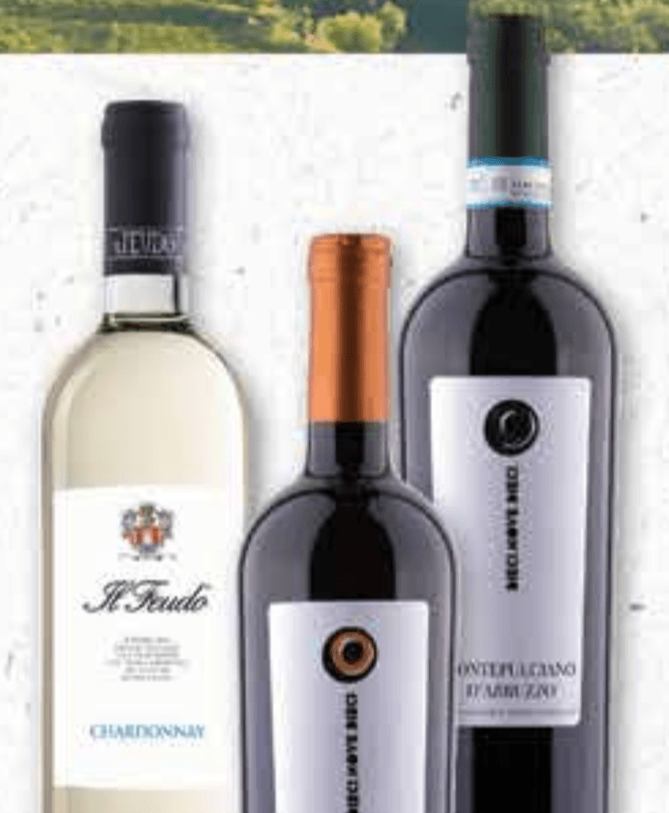 LOSITO E GUARINI Bijelo ili crno kvalitetno vino 0,75 l - Akcija u trgovini Plodine