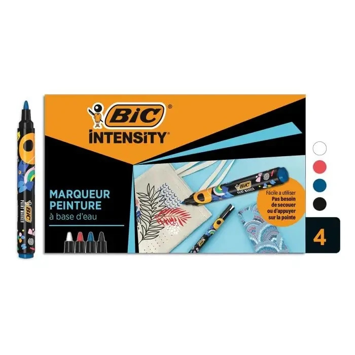 BIC Intensity marker paint 4/1, pak Akcija u trgovini Konzum