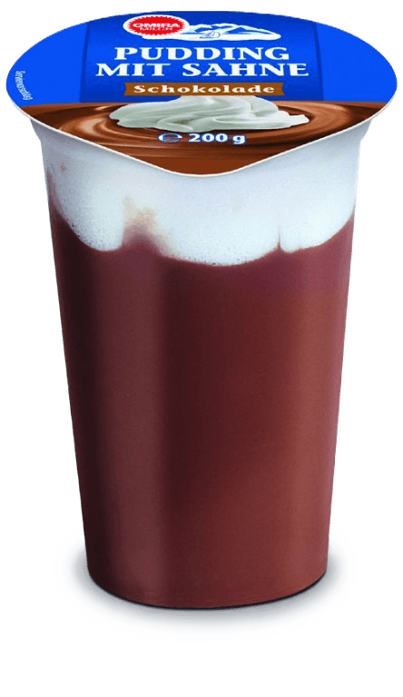 Desert sa šlagom vanilija/čokolada 200 g Pudding Mousse Akcija u trgovini Eurospin
