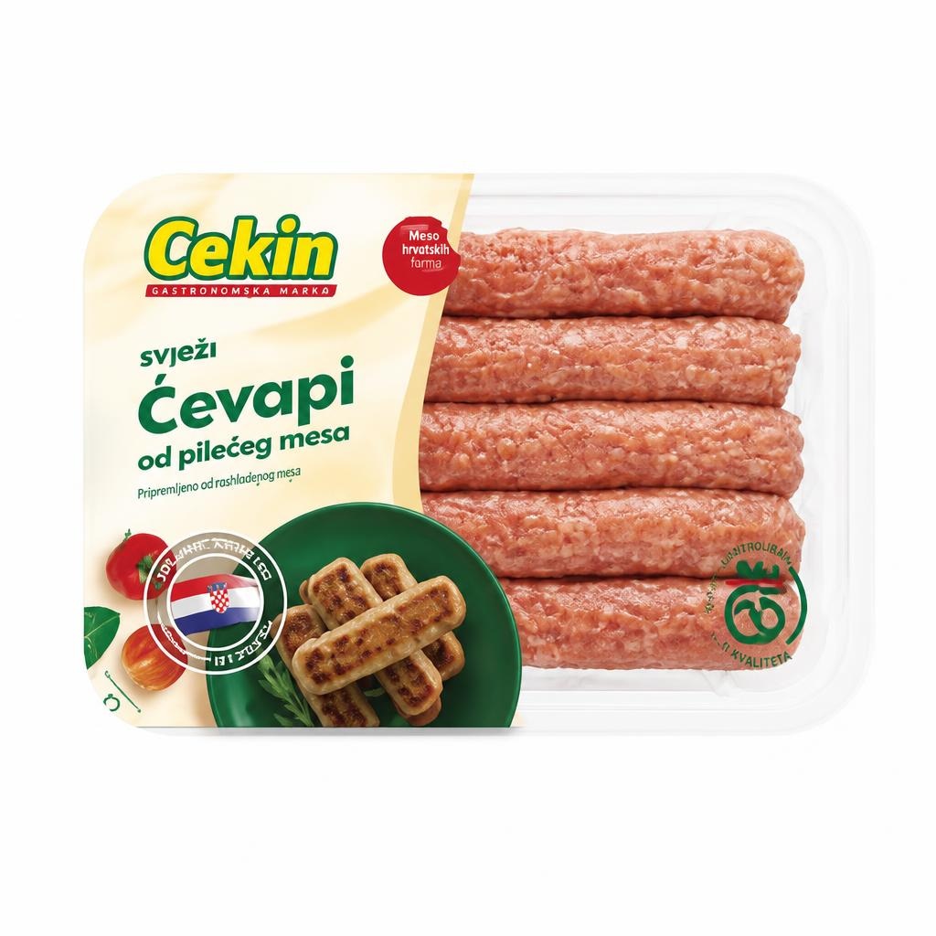 Cekin Pileći ćevapi Vindija 400g - Akcija u trgovini Konzum