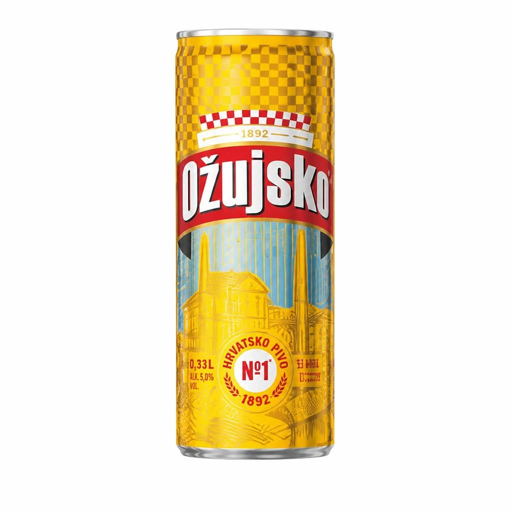 Ožujsko pivo 0,33 l Akcija u trgovini Studenac