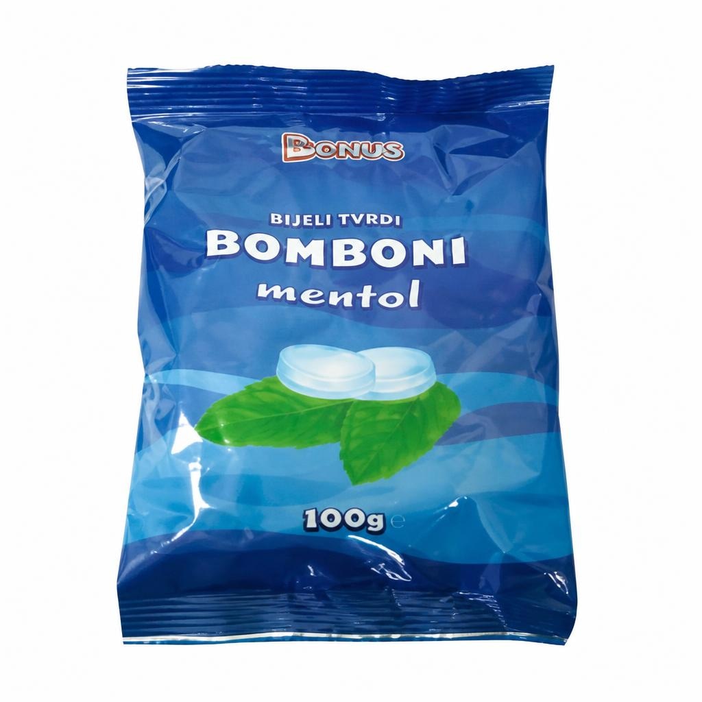 Bonus Bombon Bijela menta 100 g - Akcija u trgovini Trgovina Krk
