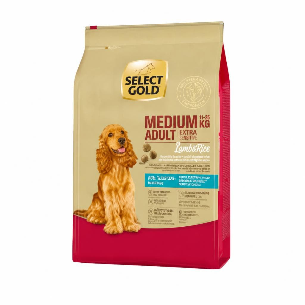 Select Gold Complete Adult Medium Extra Sensitive 12 kg Akcija u trgovini Zoo City