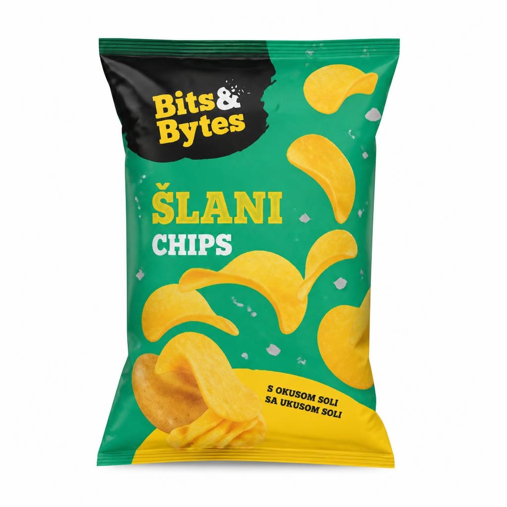 Bits&Bytes čips 150 g Akcija u trgovini Plodine