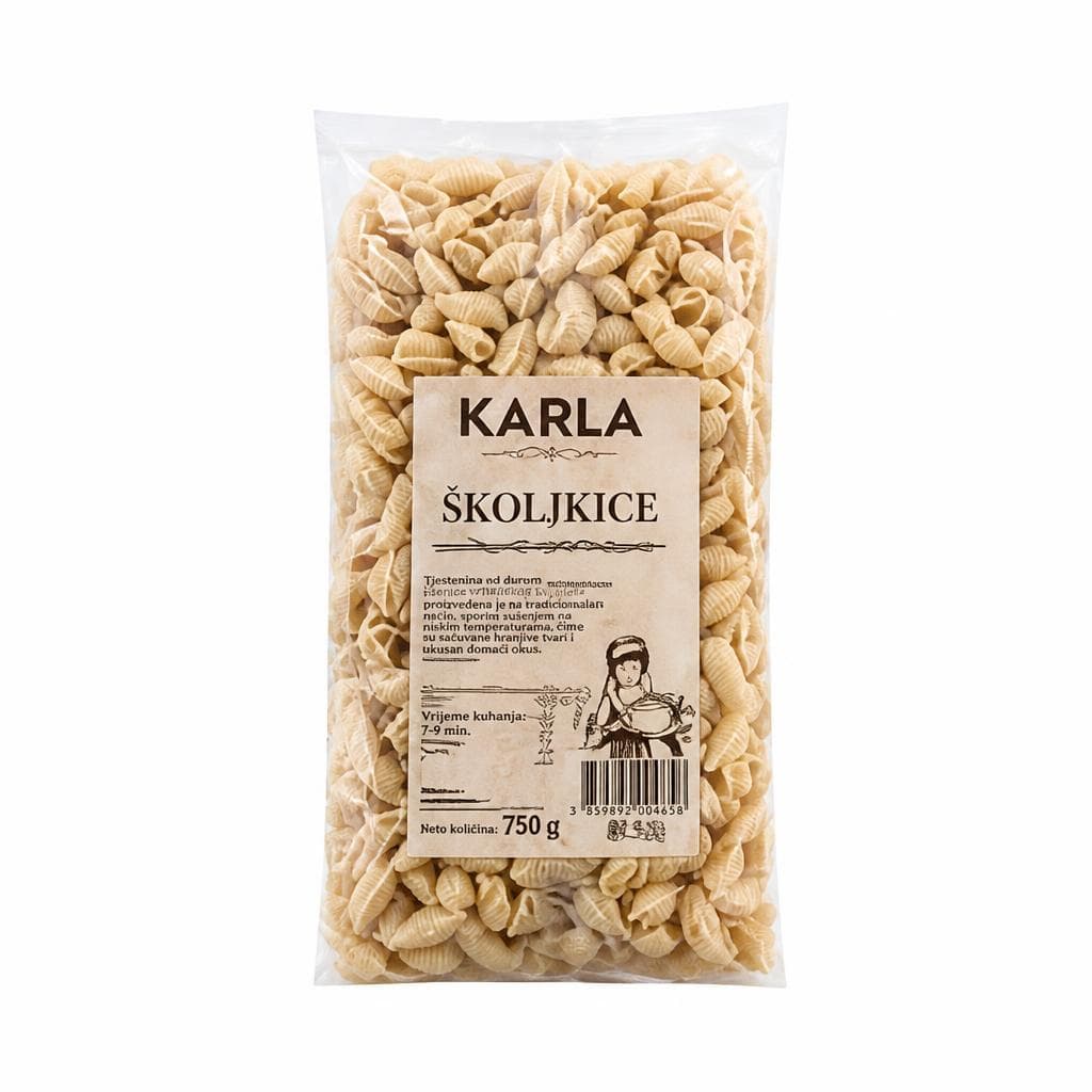 Karla školjkice 750 g Akcija u trgovini Metro