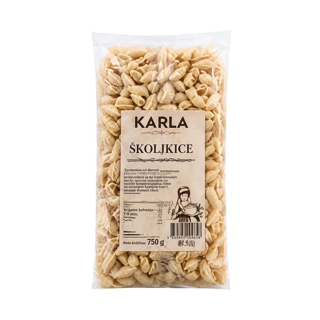 Karla školjkice 750 g Akcija u trgovini Metro