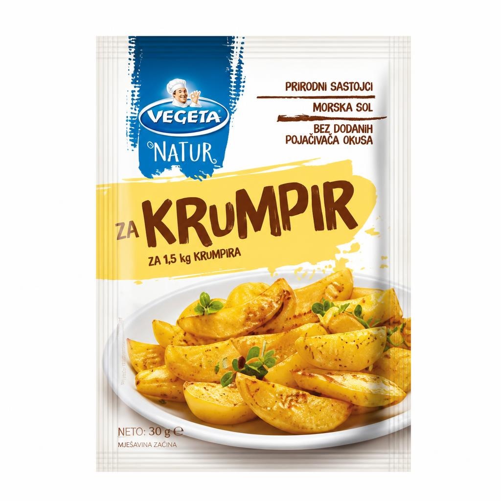 Vegeta Natur Začin za krumpir 30 g - Akcija u trgovini Studenac