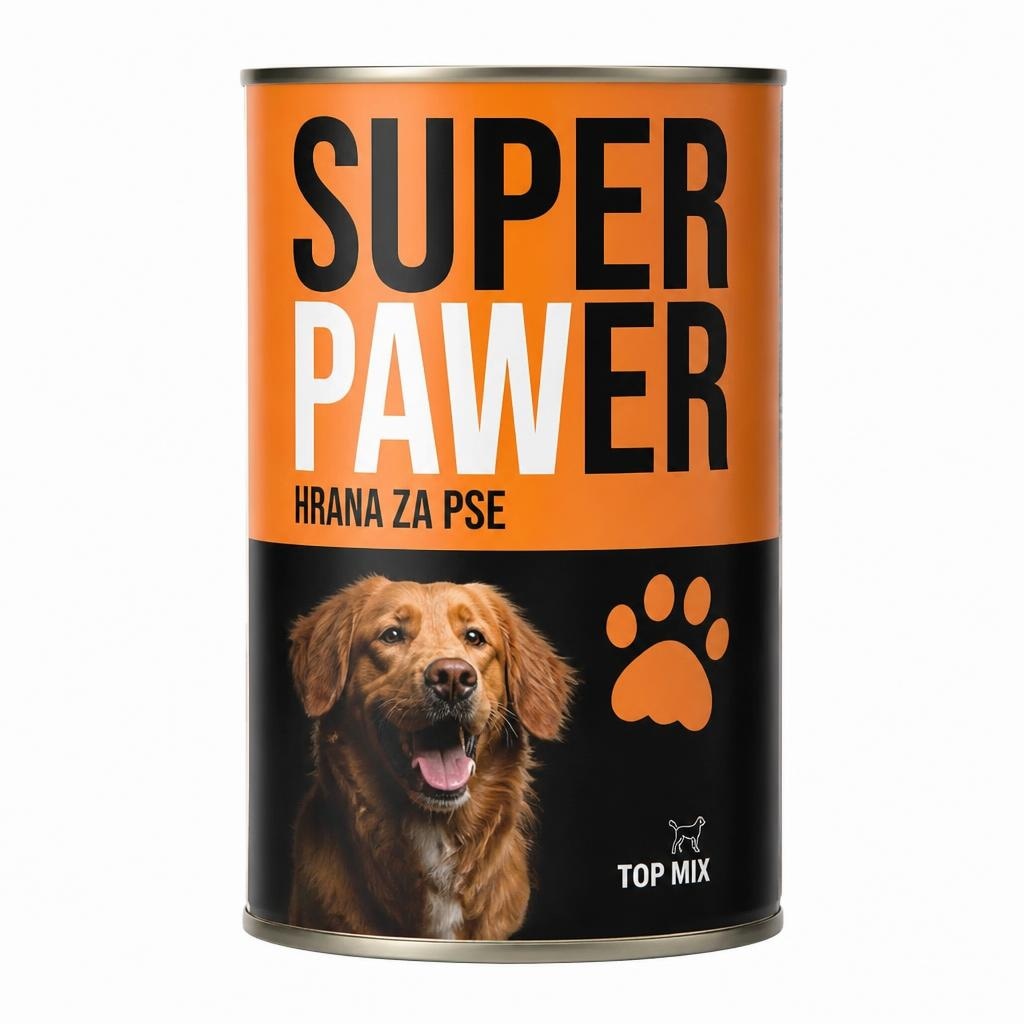 Super Pawer hrana za pse govedina, piletina-puretina 1.24 kg Akcija u trgovini NTL