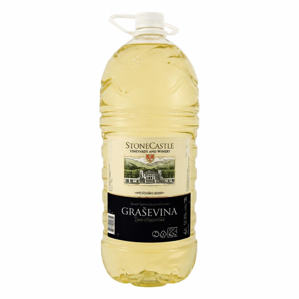 Vino Stone Castle Graševina 3 l - Akcija u trgovini Boso