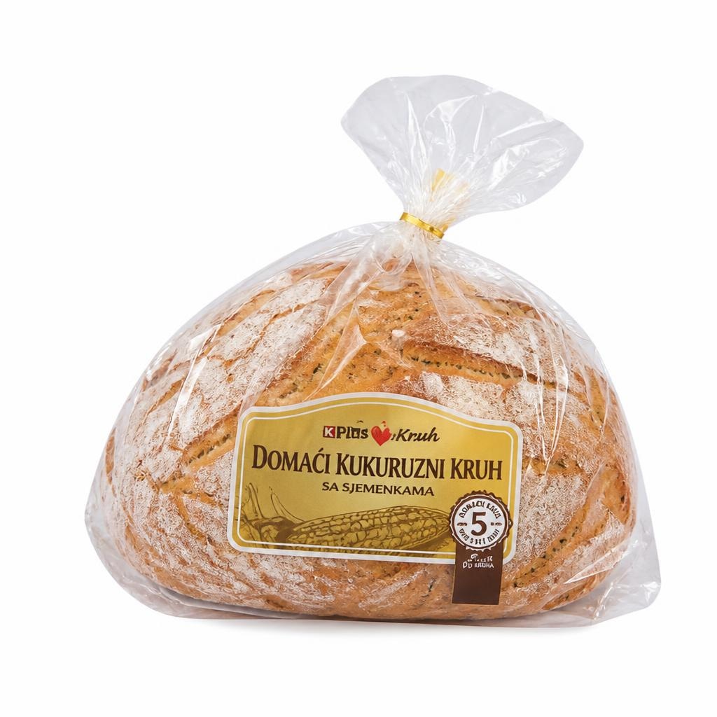 Kruh domaći kukuruzni 400 g Akcija u trgovini Konzum