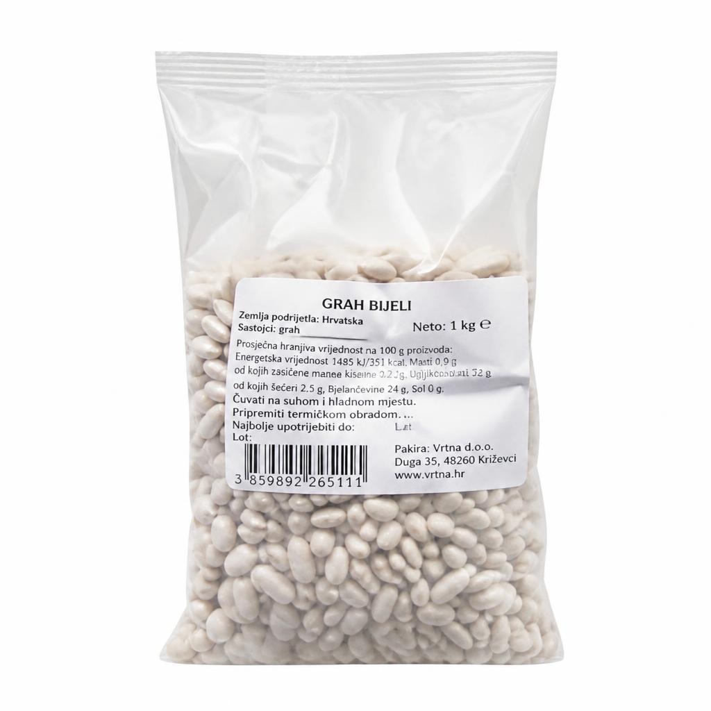 Grah bijeli 1 kg Akcija u trgovini NTL