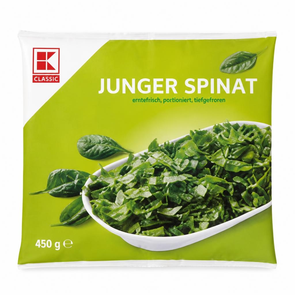 Classic Špinat 450 g - Akcija u trgovini Kaufland