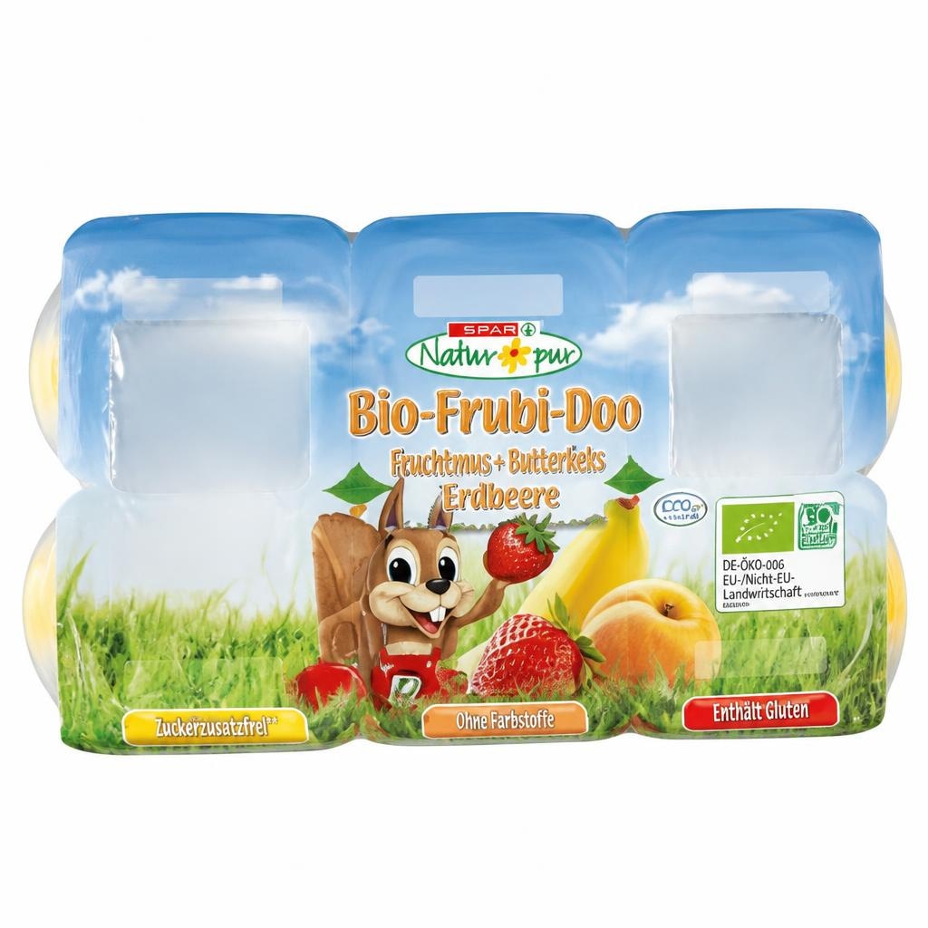 DESERT FRUBI-DOO 6 x 50 g Natur Pur - Akcija u trgovini Spar