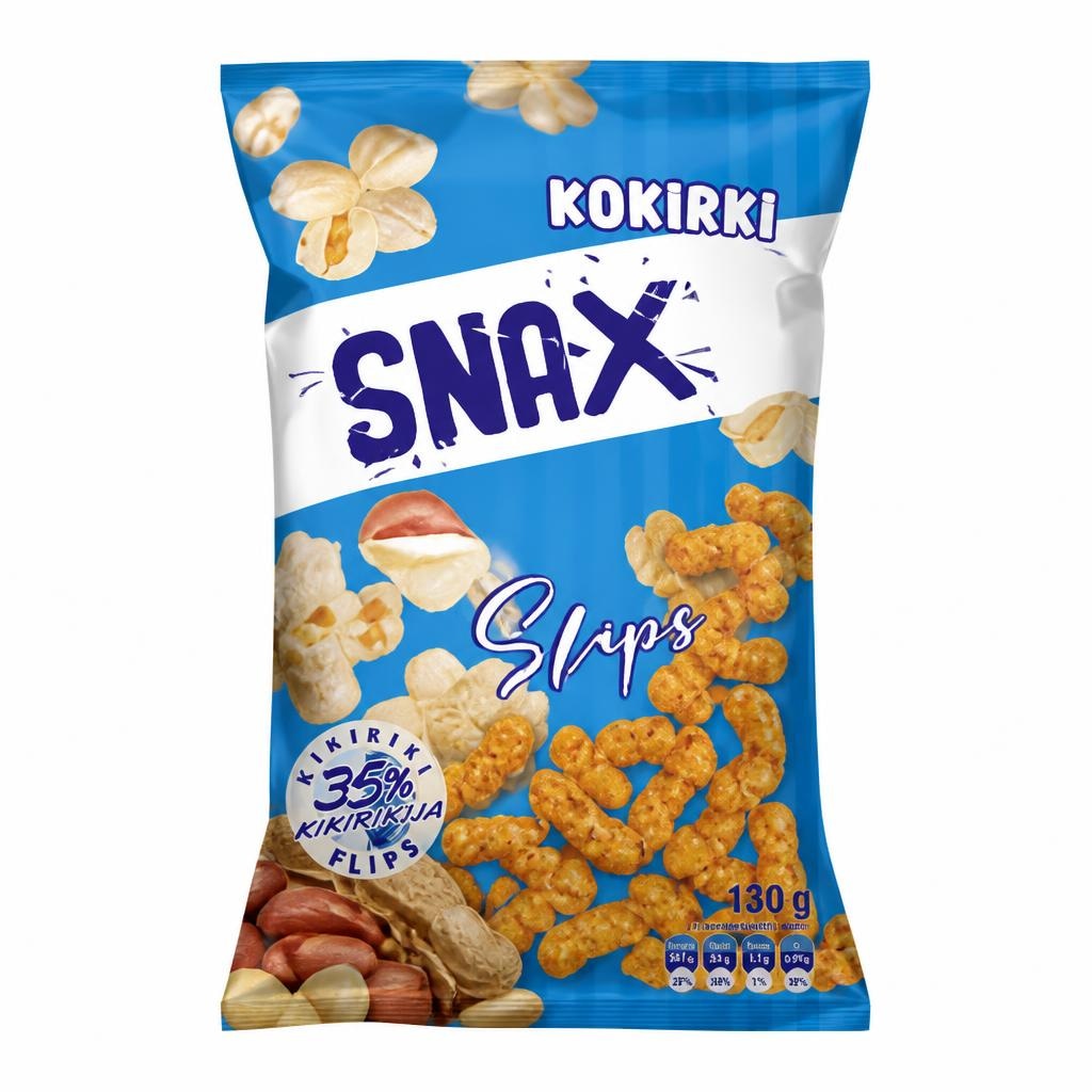 Snax flips Kikiriki 130 g Akcija u trgovini Boso