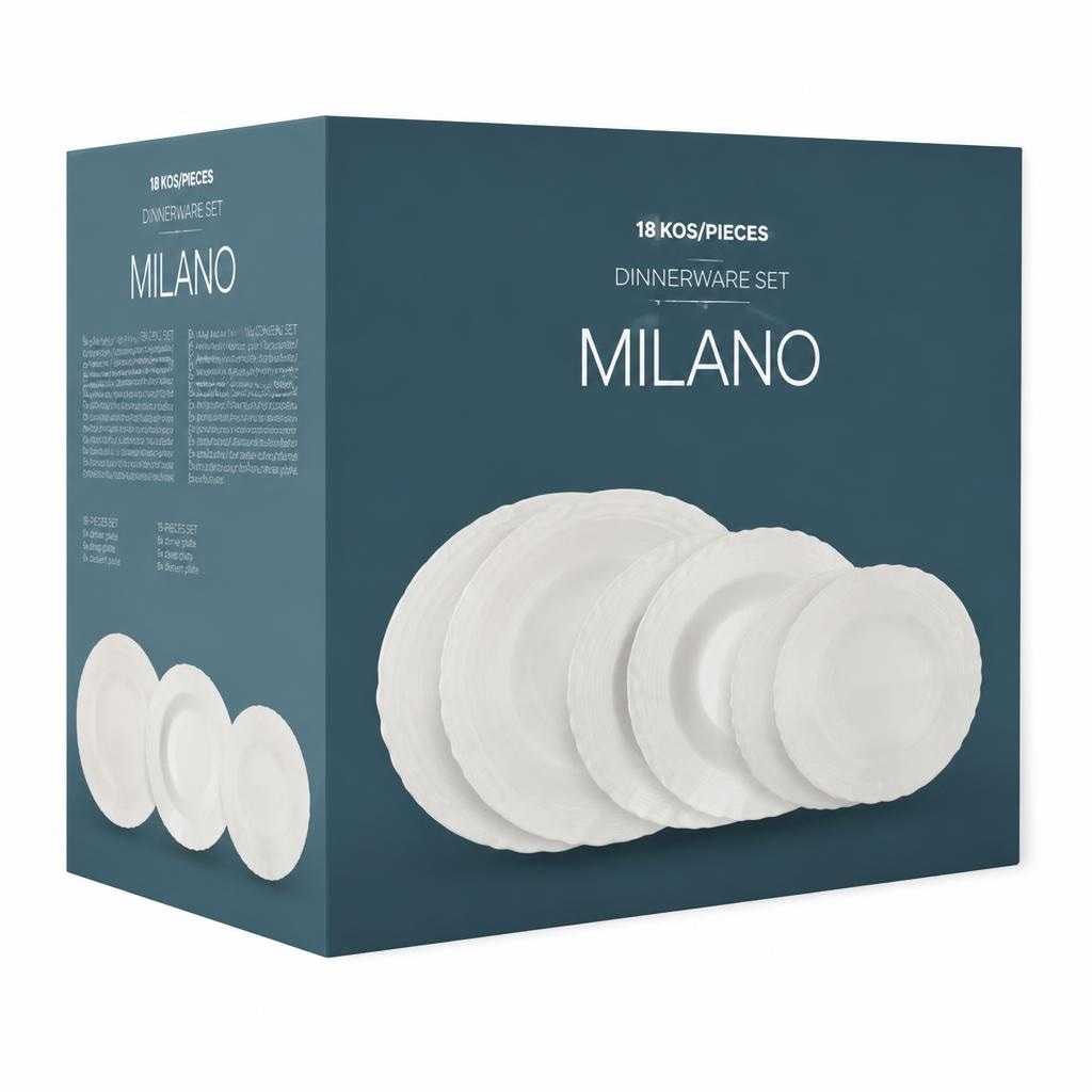 Set tanjura Milano 1 set Akcija u trgovini Interspar