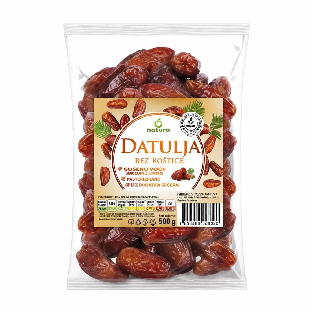 Natura datulja bez koštice 500 g Akcija u trgovini KTC