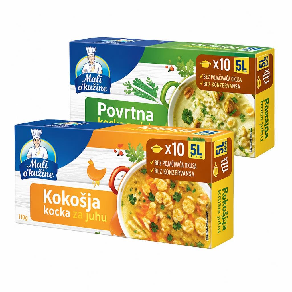 Mali o'kužine kocka za juhu 110 g Akcija u trgovini Studenac