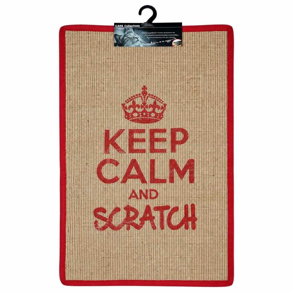 Wouapy Keep Calm prostirka za grebanje 60x38cm - Akcija u trgovini Pet Centar