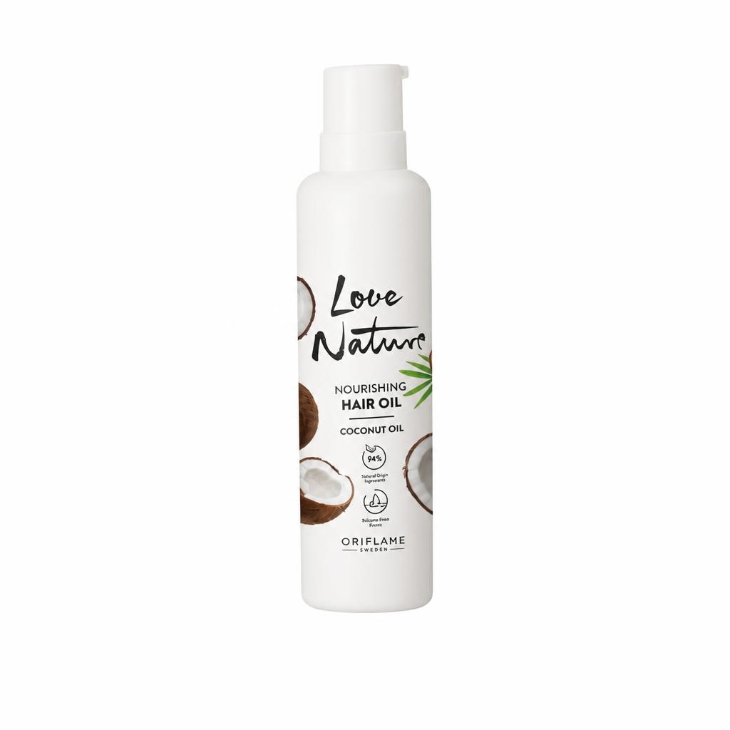 Love Nature Nourishing Hair Oil Akcija u trgovini Oriflame