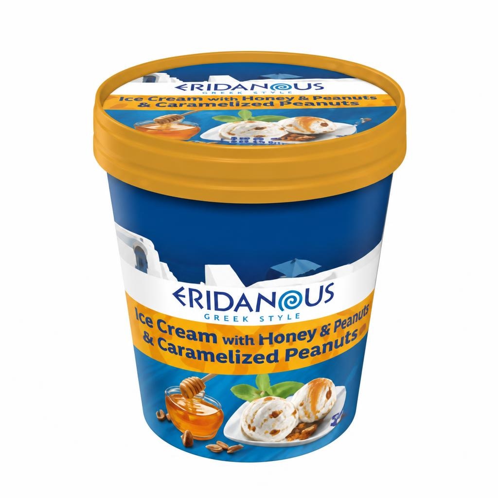 ERIDANOUS Sladoled od jogurta na grčki način 450 ml - Akcija u trgovini Lidl