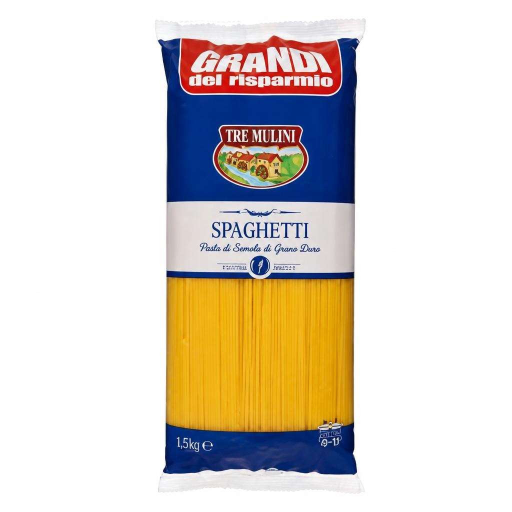 Tjestenina Spaghetti 1,5 kg Tre Mulini - Akcija u trgovini Eurospin
