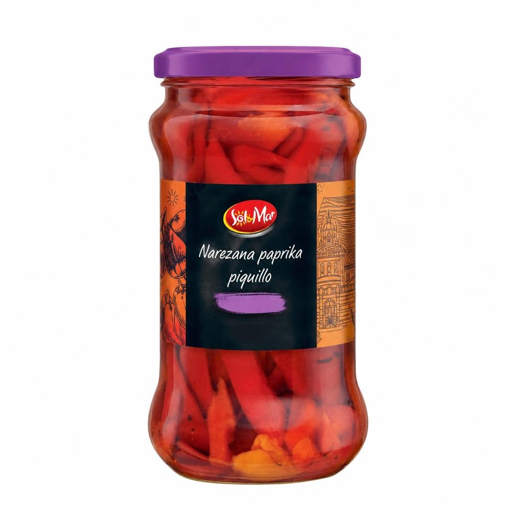 SOL&MAR Narezana paprika piquillo 220 g (ocijeđene mase) - Akcija u trgovini Lidl