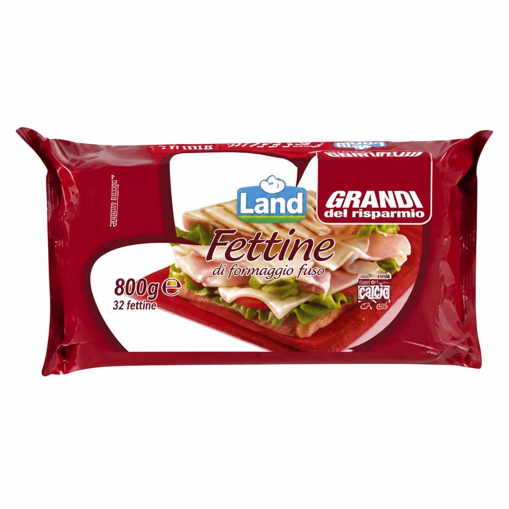 Land Grandi topljeni sir listići 800 g Akcija u trgovini Eurospin