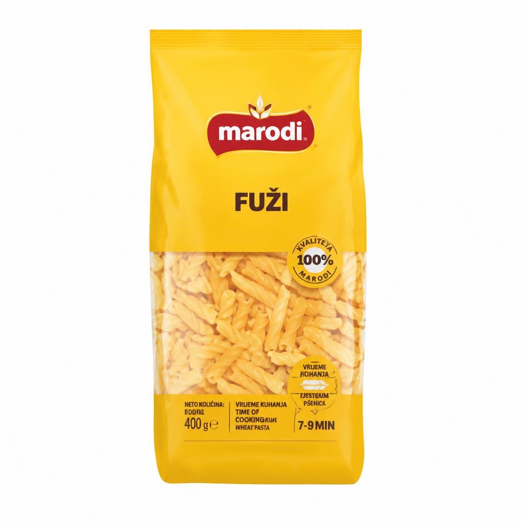 TJESTENINA Marodi Fuži 400 g - Akcija u trgovini Bakmaz