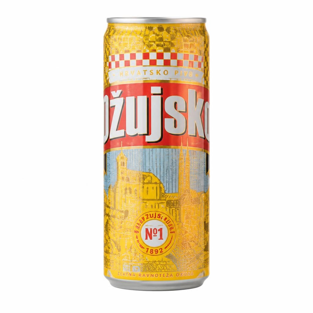 Ožujsko pivo 0,33 l Akcija u trgovini Bakmaz