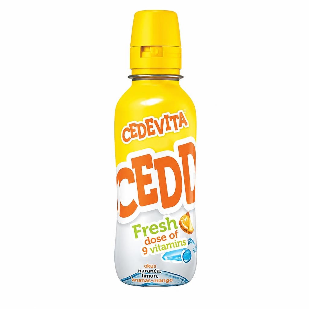 Cedevita vitaminski napitak naranča, limun, ananas-mango 0,34 l Akcija u trgovini Studenac