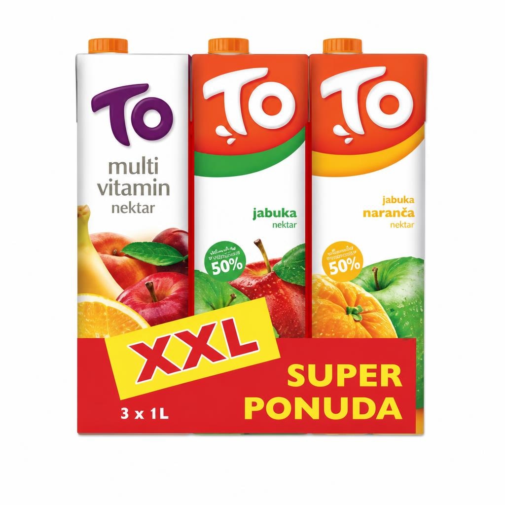 Sok nektar To 3 x 1 L - Akcija u trgovini Spar